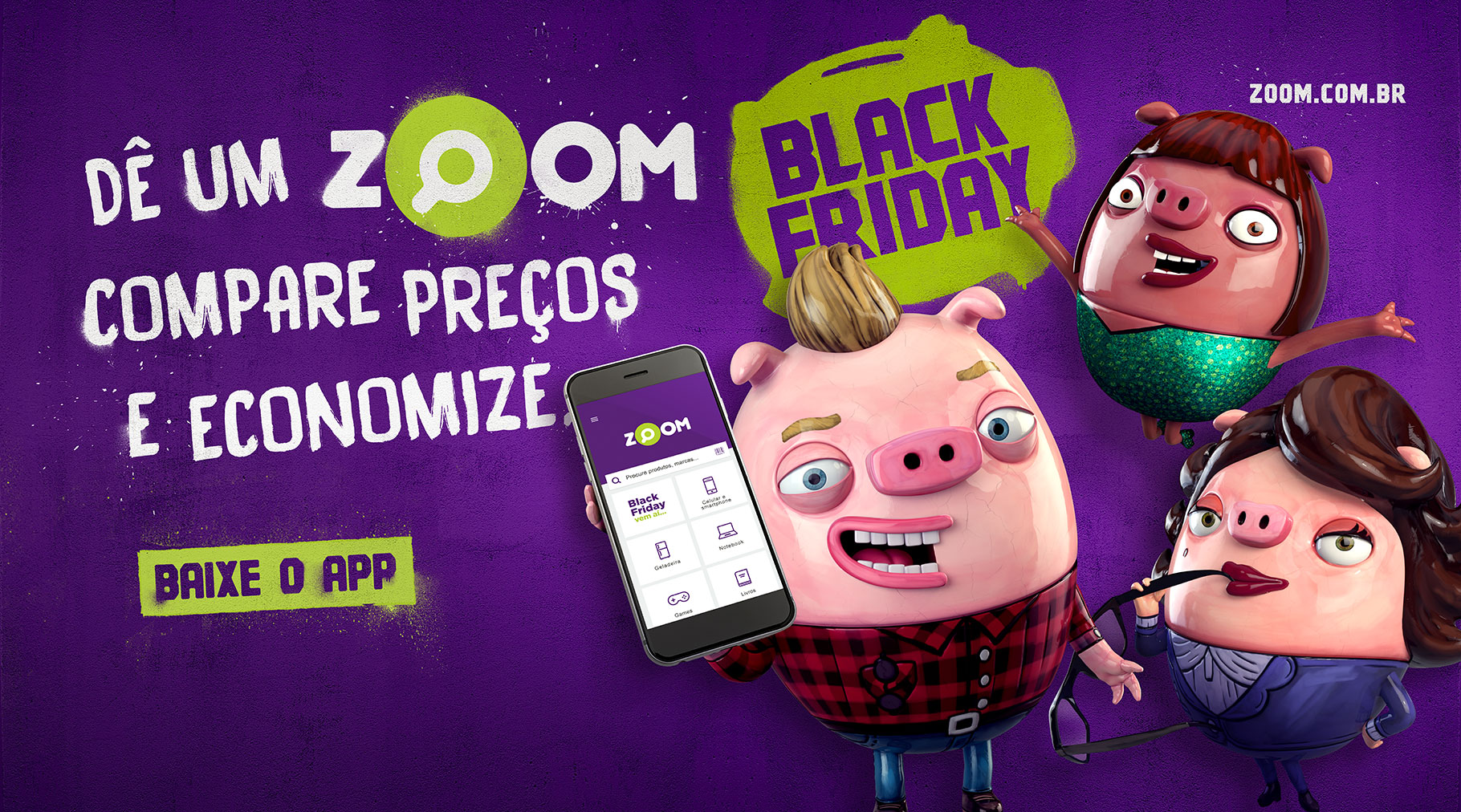 Porquinhos-cofre do Zoom