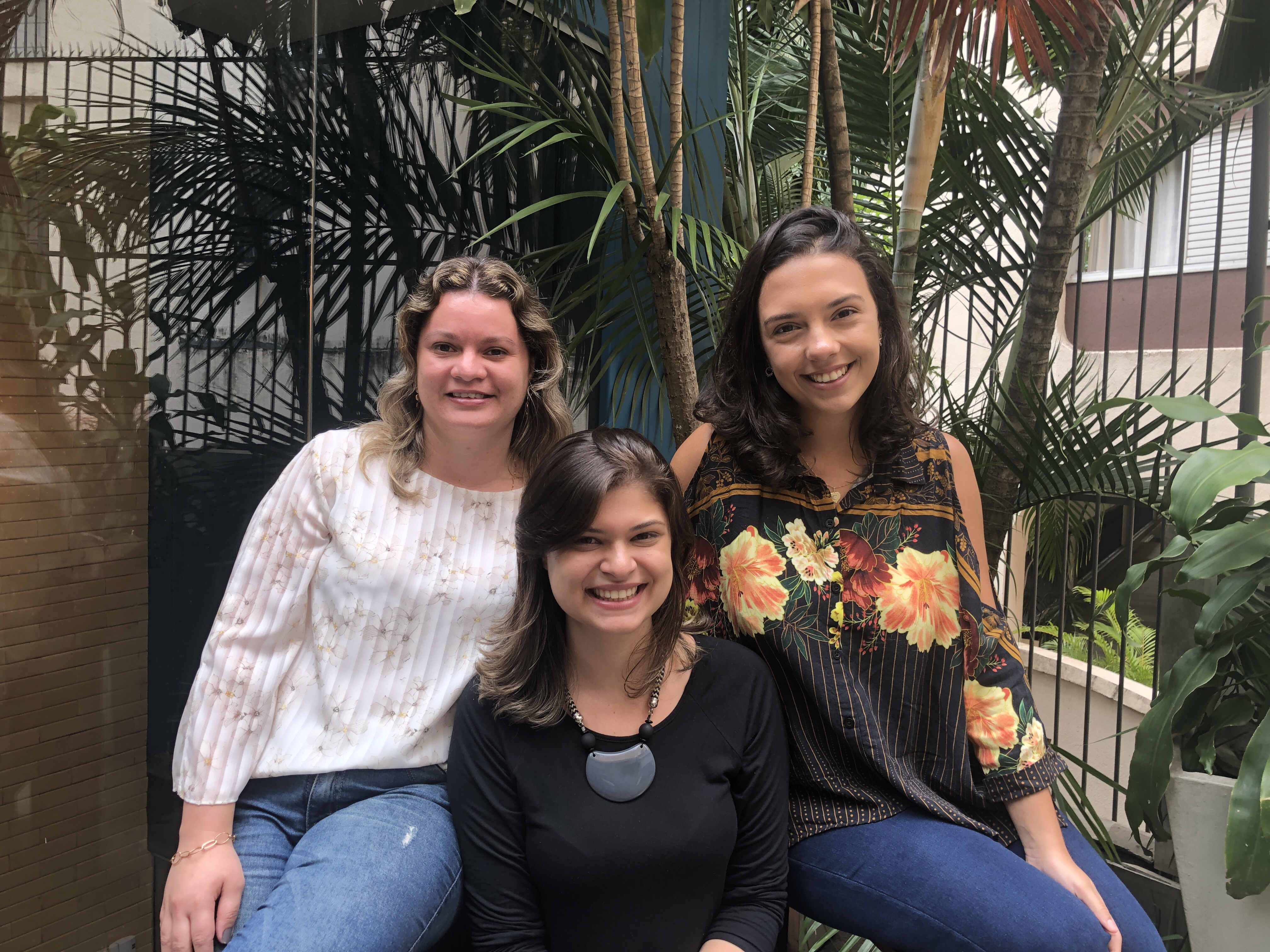 Flaviane, Carol e Camila