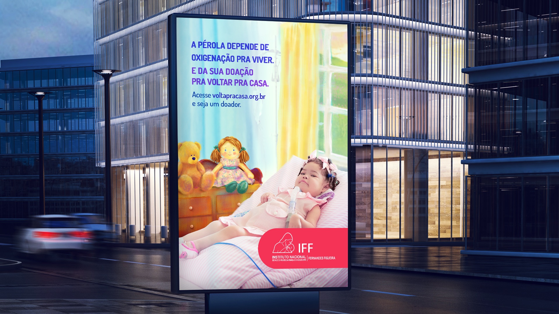 Peça com a Pérola para Instituto Fernandes Figueira