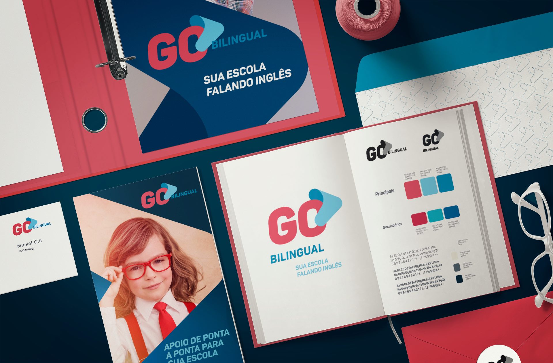 Branding do Go Bilingual