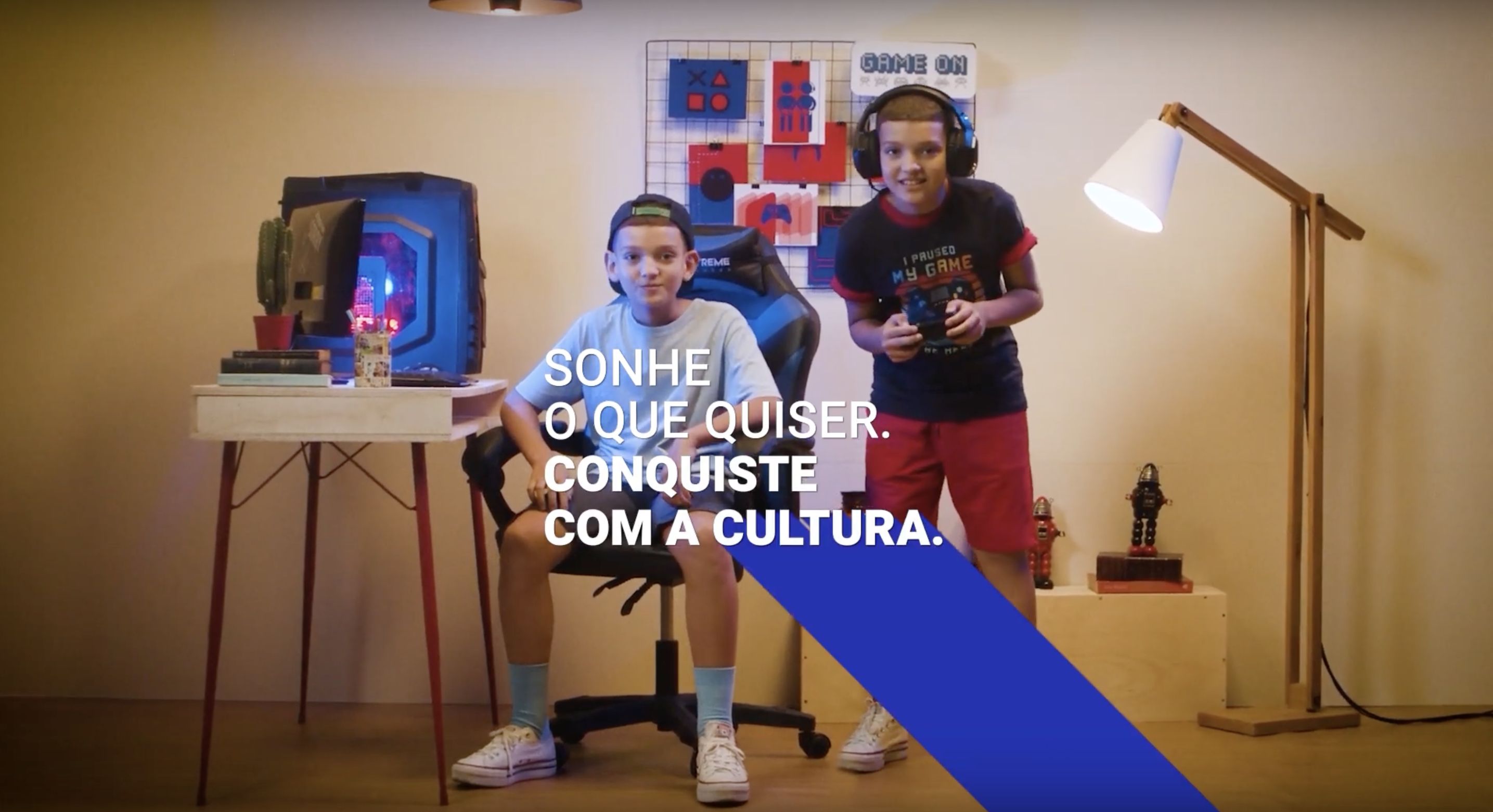 Sonhe o que quiser. Conquiste com a Cultura.