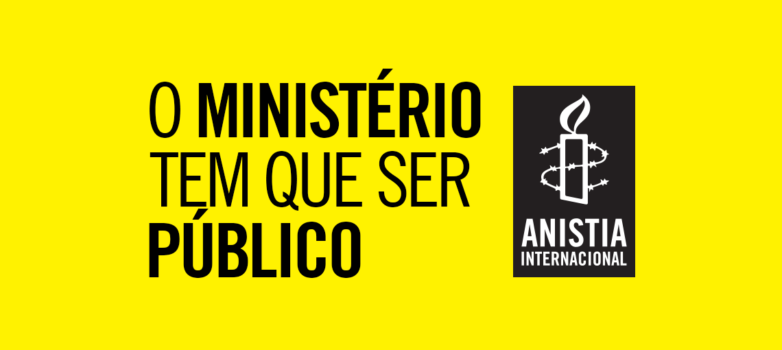 O Ministério tem que ser Público