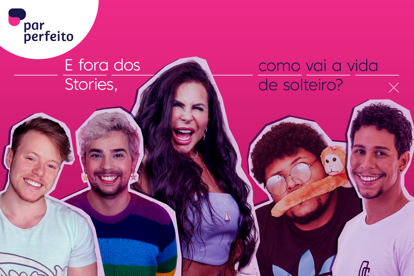 Par Perfeito provoca solteiros em ação com influencidores