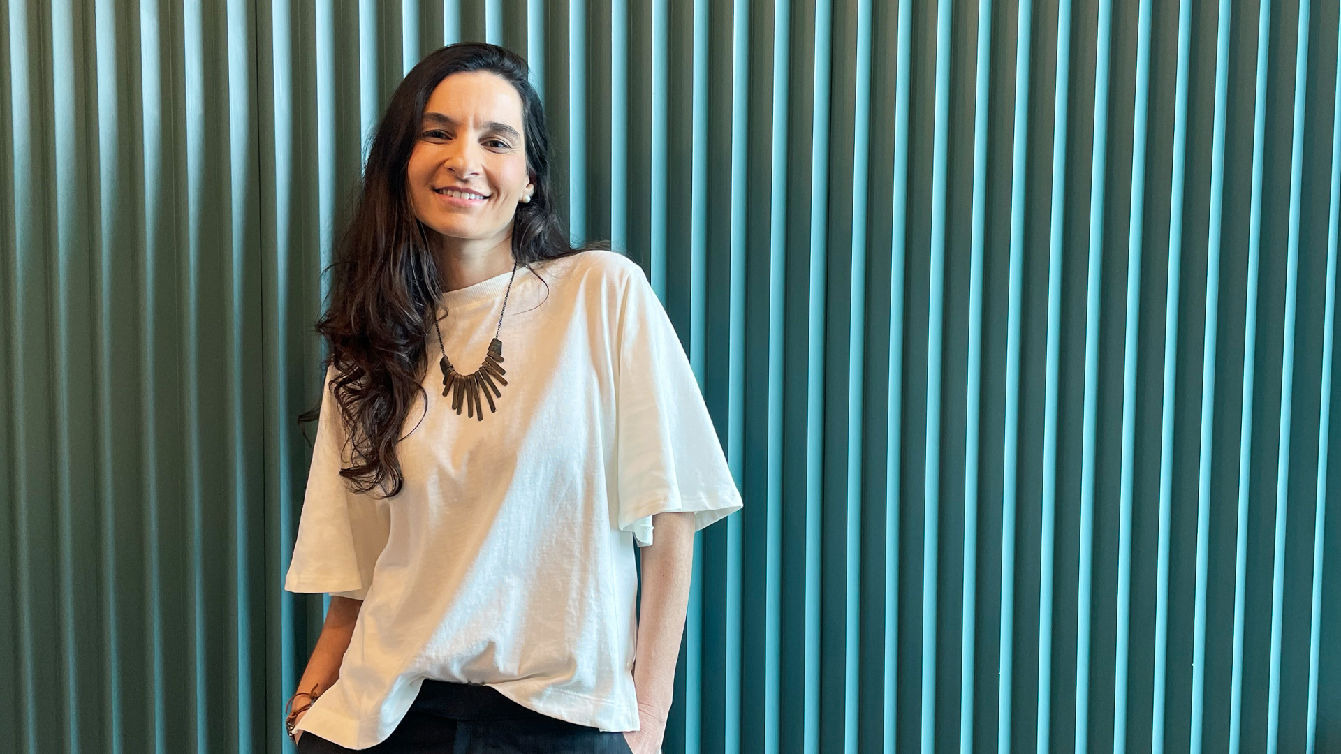 Fabiana Amorim, a nova diretora de atendimento da agência quintal