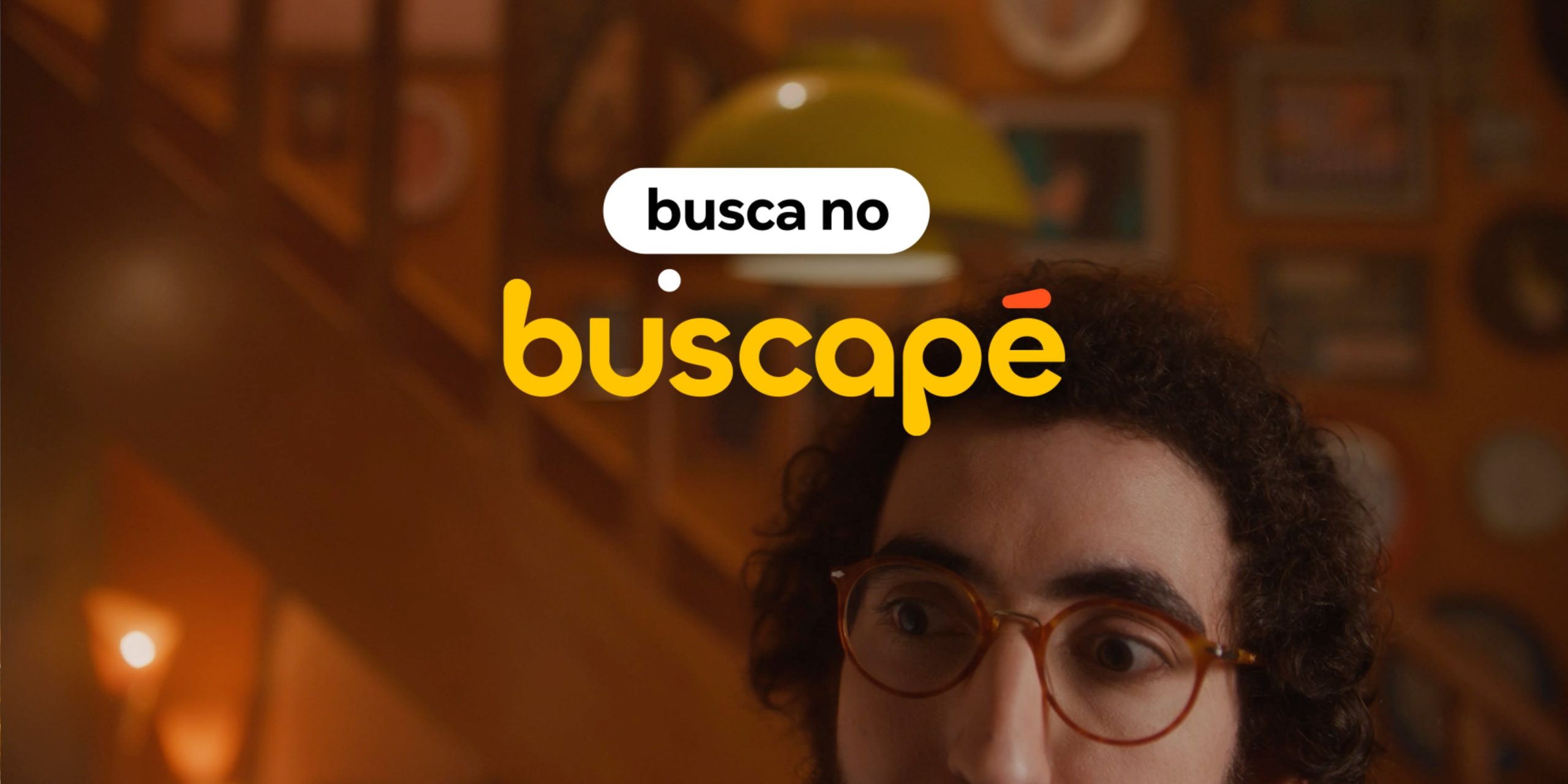 Imagem da nova campanha do Buscapé criada pela Quintal